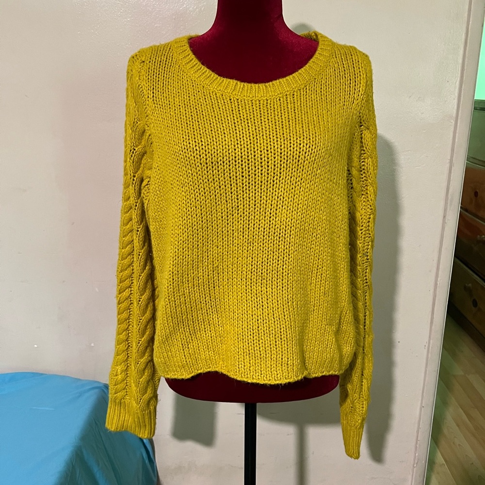 Mustard Color Sweater
